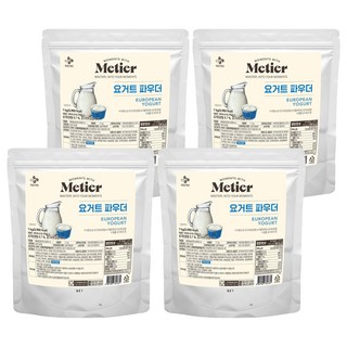 메티에 요거트 파우더, 1kg, 4개