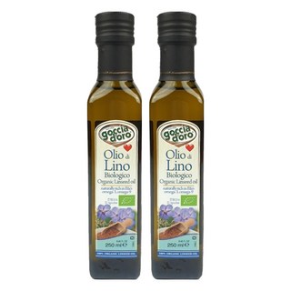 고챠도로 유기농 냉압착 아마씨유, 250ml, 2개
