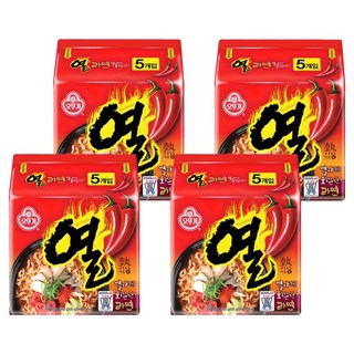 오뚜기 열라면 120g, 20개