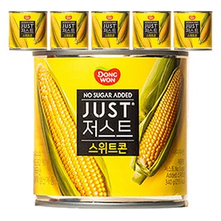 동원 JUST 노슈가 스위트콘, 340g, 6개