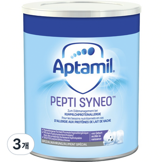 압타밀 Nutricia 펩티시네오, 3개, 400g 압타밀 Nutricia 펩티시네오, 3개, 400g