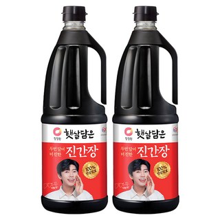 햇살담은 두번달여더진한 진간장, 1.7L, 2개