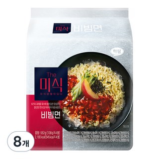 The미식 비빔면 138g, 8개