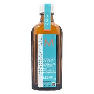 MOROCCANOIL 摩洛哥優油 輕優油 100ml，細軟髮與染淺色頭髮適用，清爽不油膩，全面修護, 1瓶