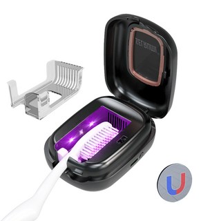 셀루미 UV 살균 앤 건조 휴대용 칫솔 살균기 SEL-TSD290UV 매트 블랙 상품 이미지