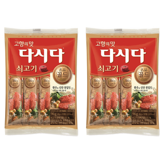 CJ제일제당 다시다 골드 쇠고기 스틱포장, 96g, 2개