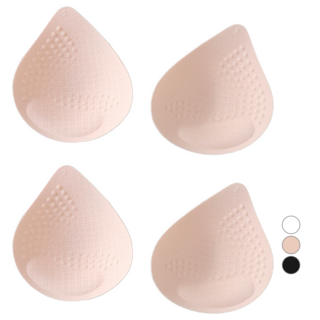 여성용 라텍스 물방울 브라패드