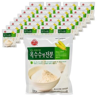오뚜기 옥수수맛 전분, 300g, 30개