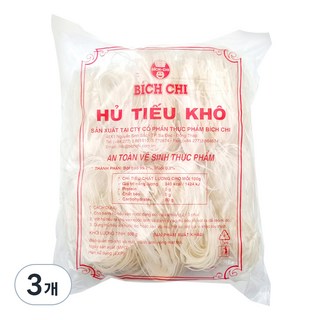 비치치 후티오코 쌀국수면 2mm, 500g, 3개