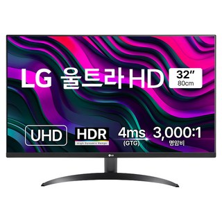 LG전자 4K UHD 울트라HD 모니터, 80cm, 32UR500K