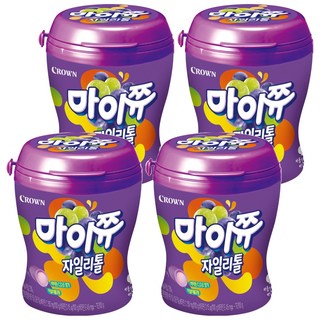 마이쮸 자일리톨 포도, 110g, 4개