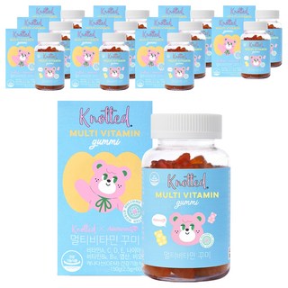 노티드 멀티비타민 꾸미 60p, 150g, 12개