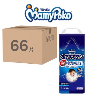 滿意寶寶 晚安褲 男童 款式隨機, XL~XXL, 66片