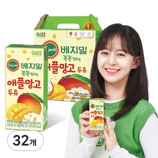 베지밀 톡톡 즐거움 애플망고, 190ml