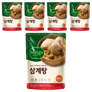 비비고 삼계탕, 800g, 5개
