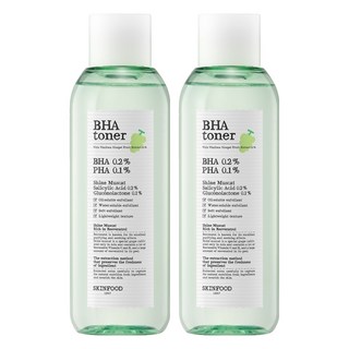 SKINFOOD 陽光麝香葡萄BHA化妝水, 2瓶, 200ml