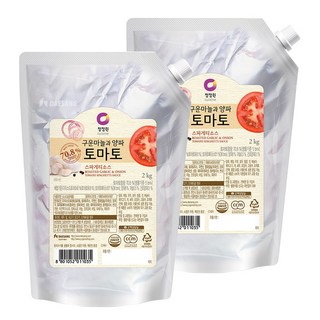 청정원 토마토 스파게티소스 2kg 2개 상품 이미지