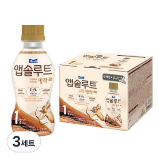 앱솔루트 시작부터 프리미엄 명작 2FL 액상분유 1단계 200ml + 니플 세트, 18개