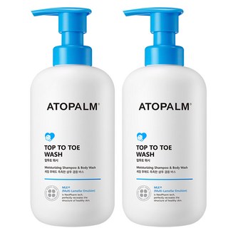 아토팜 탑투토 워시 올인원클렌저, 460ml, 2개