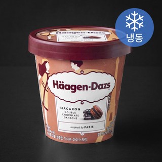하겐다즈 마카롱 더블 초콜릿 가나슈 아이스크림 (냉동), 403ml, 1개입, 1개