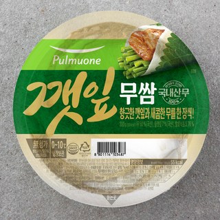 풀무원 깻잎무쌈, 300g, 1개 대표 이미지 - 매콤한 음식 추천