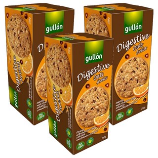 구욘 다이제스티브 귀리 오렌지초코칩 쿠키, 280g, 3개