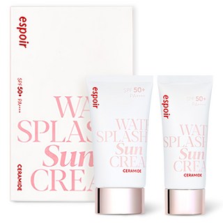 에스쁘아 워터 스플래쉬 선크림 세라마이드 SPF50+ PA++++ 60ml+30ml, 1개