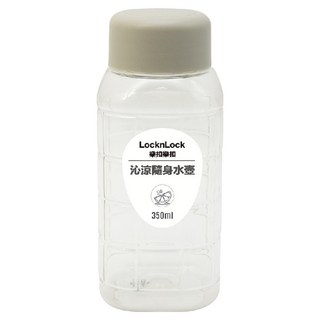 LocknLock 樂扣樂扣 沁涼隨身水壺, 深奶茶, 350ml, 1個