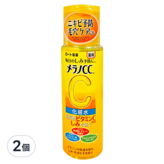 Melano CC 高純度維他命C 美白化粧水170ml 2入組,改善暗沉, 170ml, 2個
