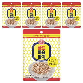 오뚜기 골드마요참치 파우치, 95g, 5개