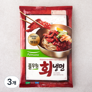 풀무원 속초회냉면 504g, 3개 묶음 풀무원평양냉면 풀무원 속초회냉면 504g, 3개 묶음 풀무원평양냉면