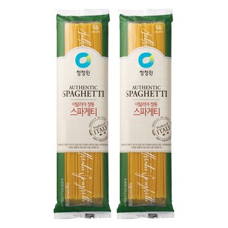청정원 이탈리아 정통 스파게티, 500g, 2개