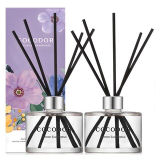 코코도르 퍼퓸 디퓨저, 레몬유칼립투스, 200ml, 2개