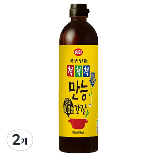 삼화식품 양조 척척척 만능간장, 900ml, 2개