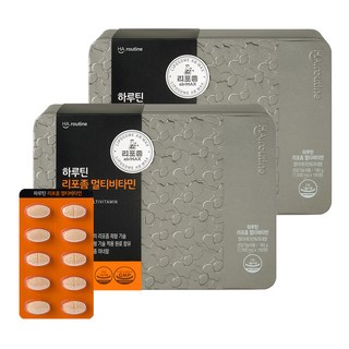 하루틴 리포좀 멀티비타민, 180정, 2개