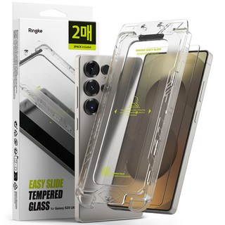 Ringke Easy Slide強化玻璃強化玻璃手機螢幕保護貼 2入組, 2片