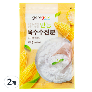 만능 옥수수 전분, 300g, 2개