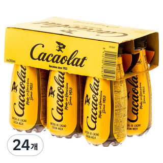 카카오랏 오리지널 초코우유, 24개, 200ml