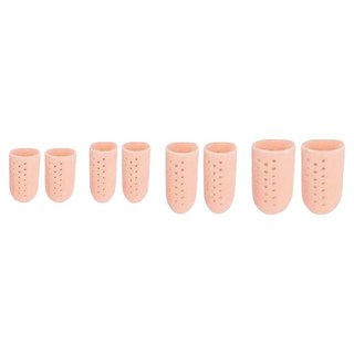 발가락 보호 골무 실리콘 캡 4종 x 2p 세트, 1세트