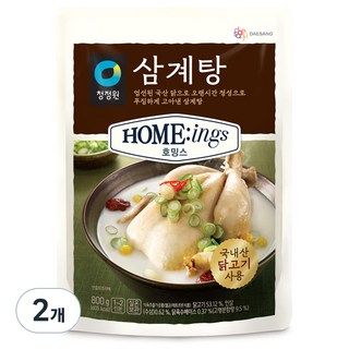 호밍스 삼계탕, 800g, 2개