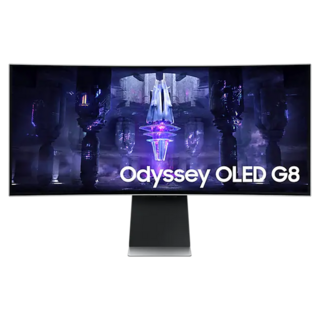 SAMSUNG 三星 Odyssey OLED G8 曲面電競顯示器 34吋, S34BG850SC