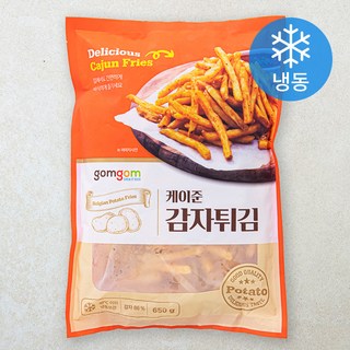 곰곰 케이준 감자튀김(냉동), 650g, 1개 롯데리아 곰곰 케이준 감자튀김(냉동), 650g, 1개 롯데리아