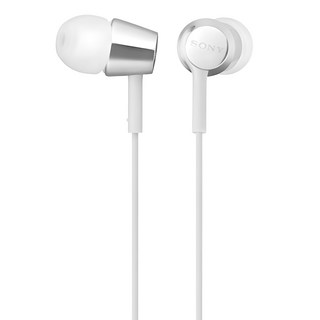 소니 컬러풀 사운드 이어폰, MDR-EX155AP, 화이트