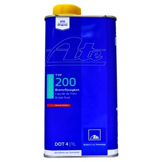 ATE TYP200 RACING DOT4 4號煞車油,超高沸點,1L,德國產, 1瓶