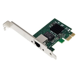 랜스타 PCI-Express 랜카드 사용 모습
