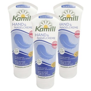 카밀 핸드 앤 네일 크림 센시티브, 100ml, 3개