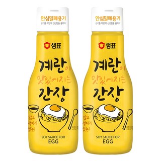 샘표 계란이 맛있어지는 간장, 200ml, 2개