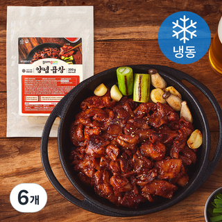 곰곰 양념곱창 (냉동), 200g, 6개