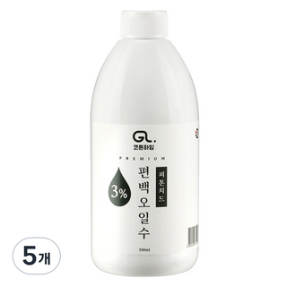 코튼하임 피톤치드 3% 편백오일수 리필, 5개, 500ml