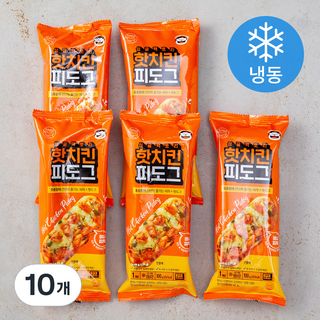 싱글팩토리 치킨 피도그 (냉동), 100g, 10개